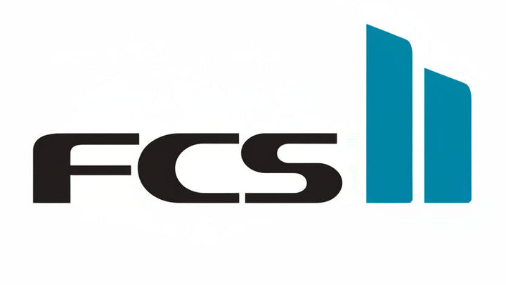 FCS logo with 'FCS' text and blue vertical bars on a white background