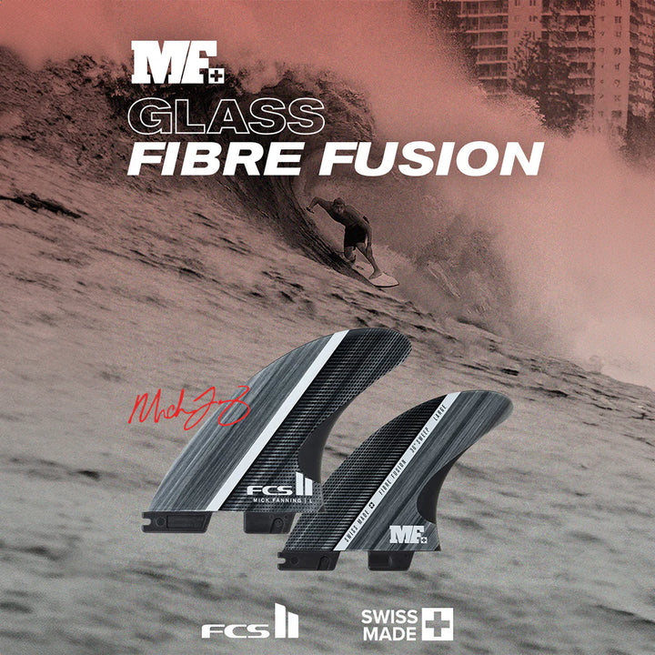 Surfboard fins with &