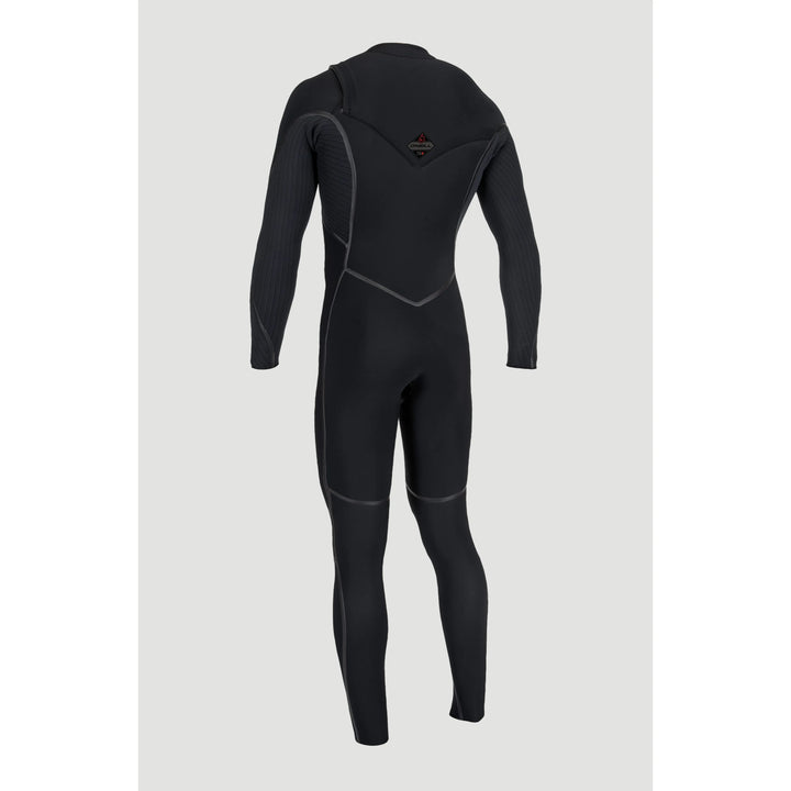 Black wetsuit on a light grey background