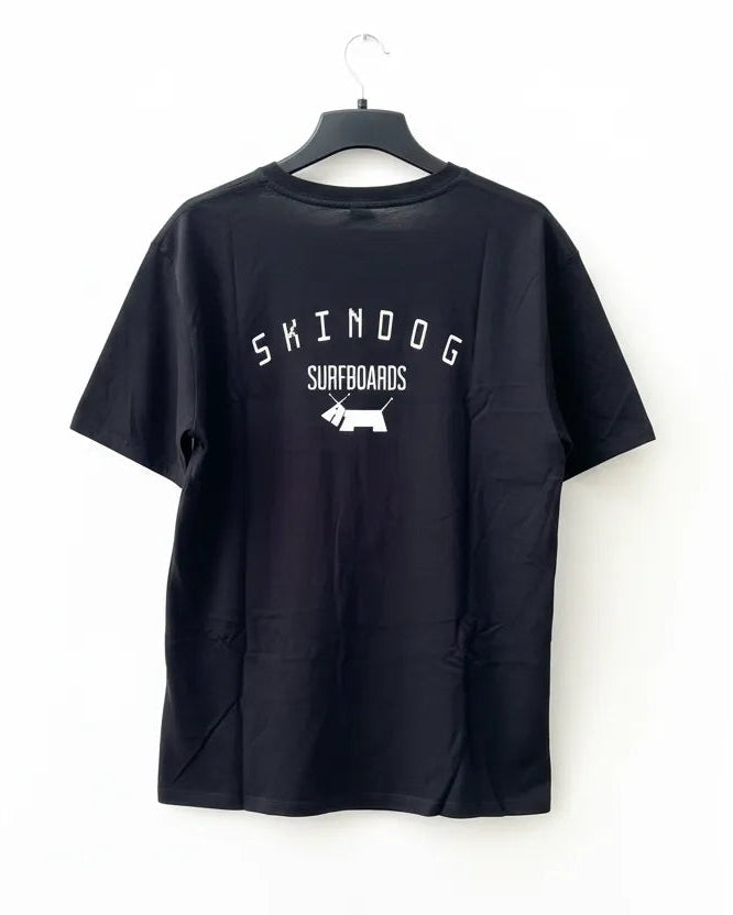 Black t-shirt with &